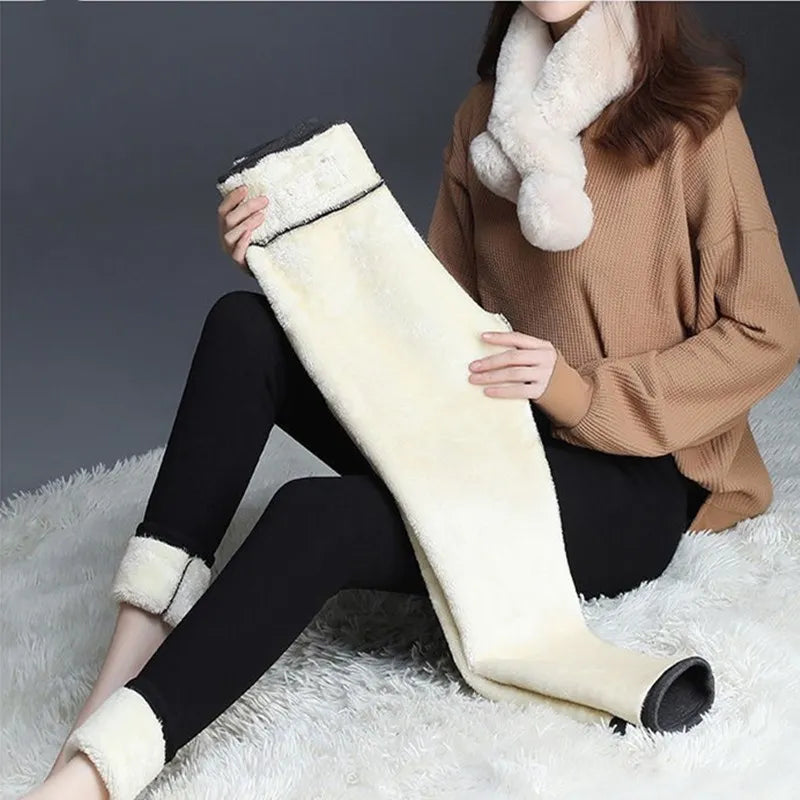 Winter Women Leggings Thermal Trousers