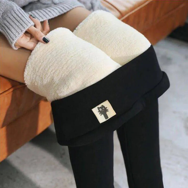 Winter Women Leggings Thermal Trousers