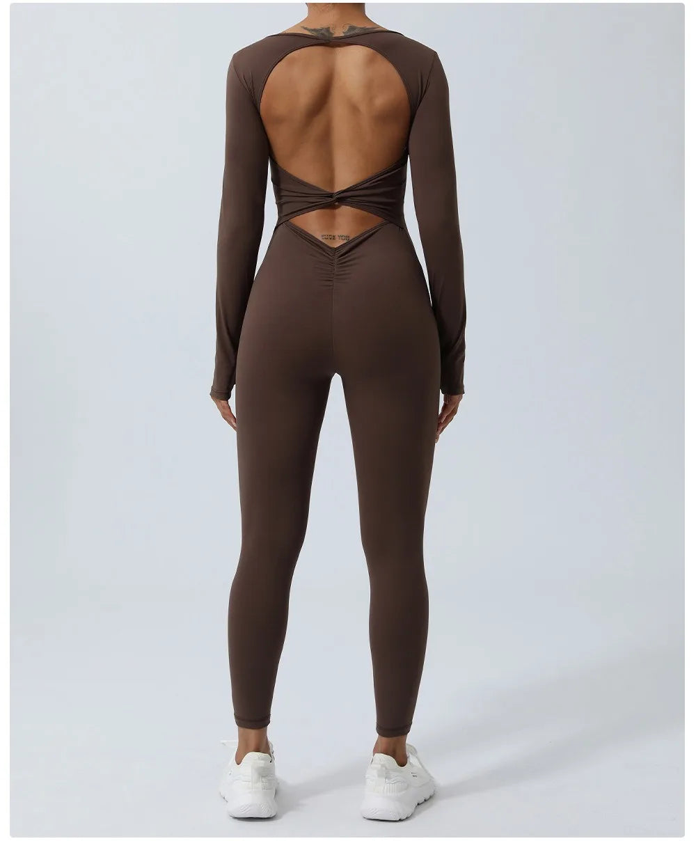 Jumpsuit Gym One-Piece Suit Women