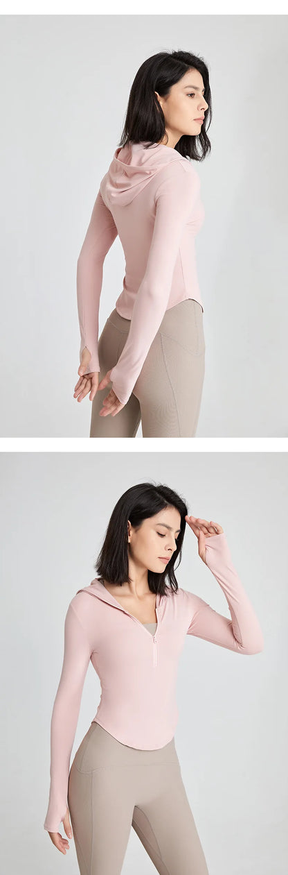 Elasticity Yoga Jacket Slimming