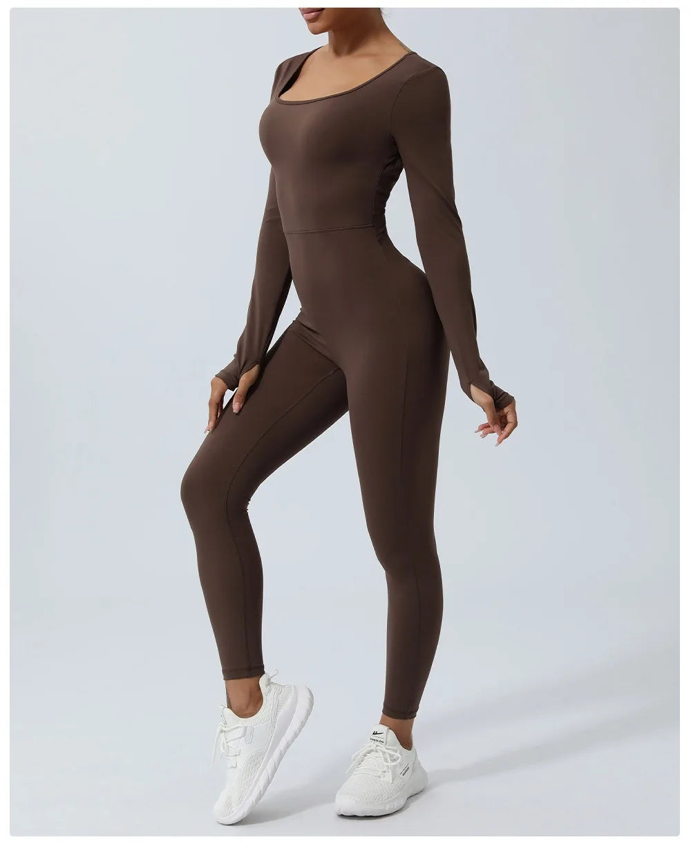 Jumpsuit Gym One-Piece Suit Women