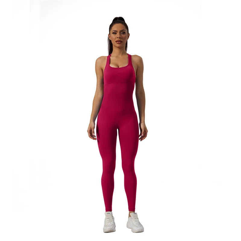 SVEIC Yoga Jumpsuit Fitness