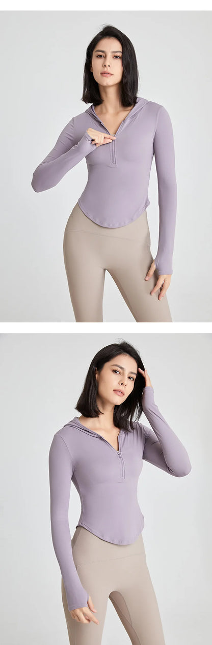 Elasticity Yoga Jacket Slimming