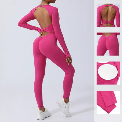 Jumpsuit Gym One-Piece Suit Women