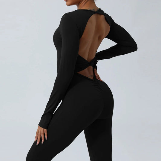 Jumpsuit Gym One-Piece Suit Women