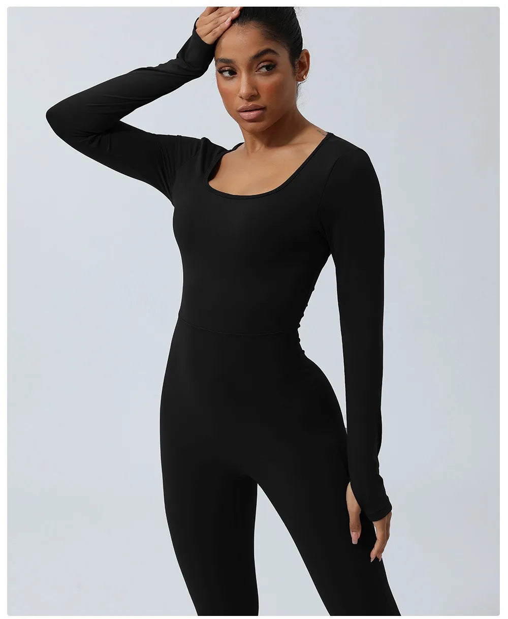 Jumpsuit Gym One-Piece Suit Women