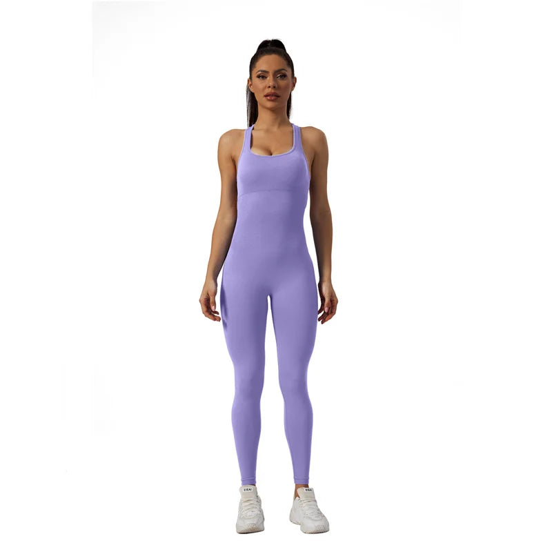 SVEIC Yoga Jumpsuit Fitness