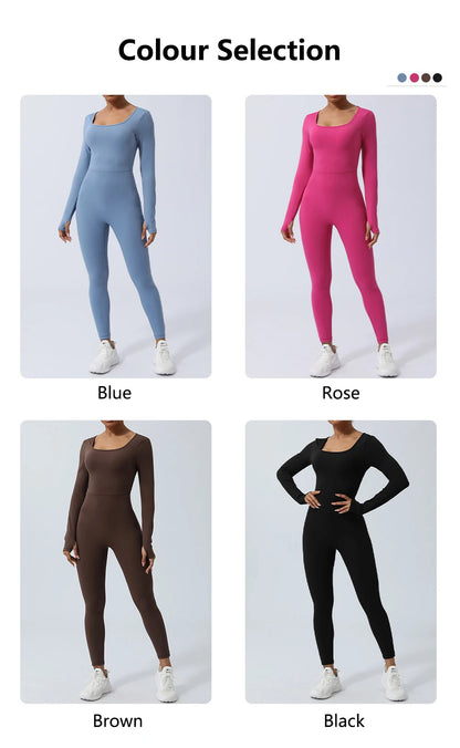 Jumpsuit Gym One-Piece Suit Women