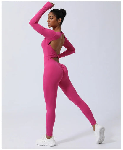 Jumpsuit Gym One-Piece Suit Women