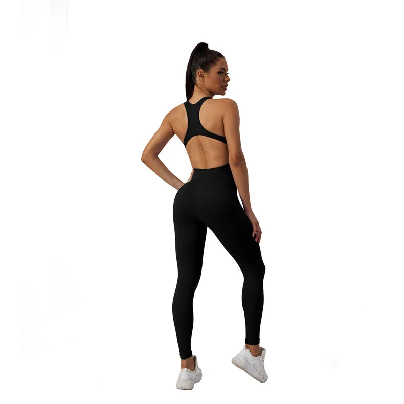 SVEIC Yoga Jumpsuit Fitness