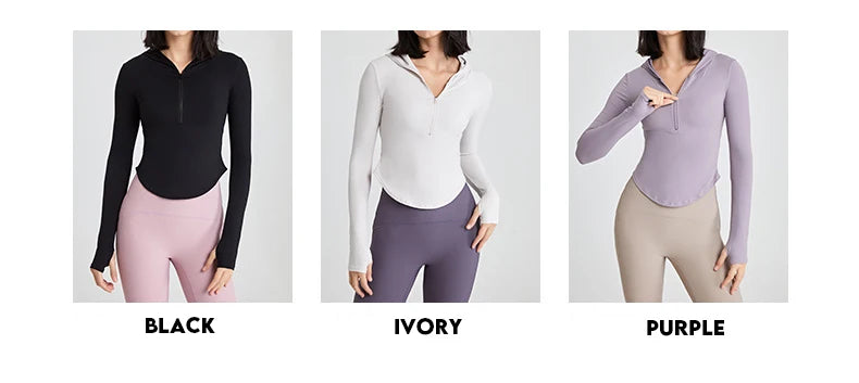 Elasticity Yoga Jacket Slimming