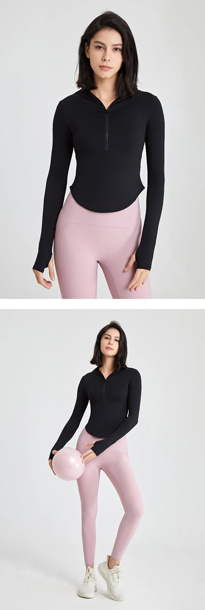 Elasticity Yoga Jacket Slimming