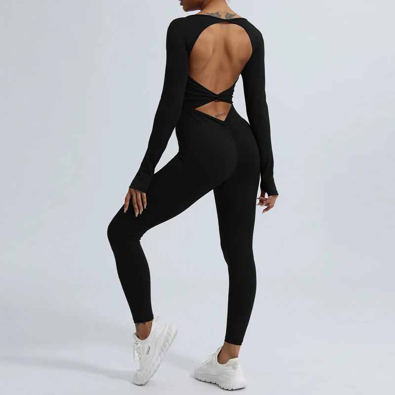 Jumpsuit Gym One-Piece Suit Women