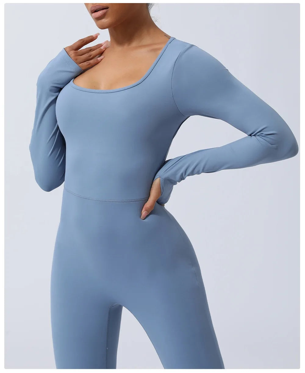 Jumpsuit Gym One-Piece Suit Women