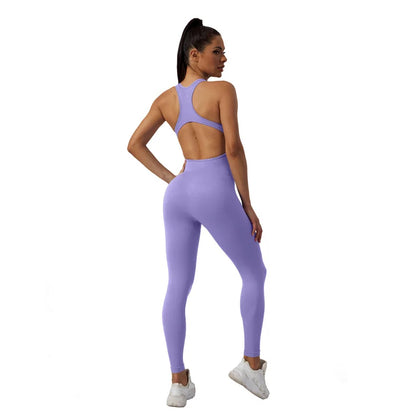 SVEIC Yoga Jumpsuit Fitness