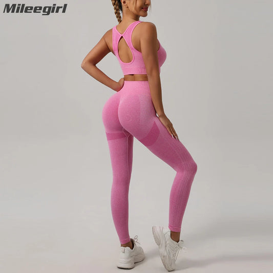 Mileegirl 2pcs Woemen's Sport Sets