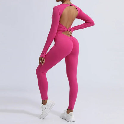 Jumpsuit Gym One-Piece Suit Women