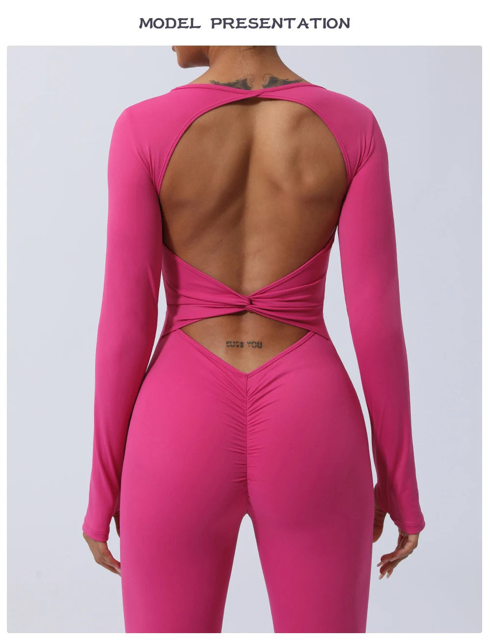 Jumpsuit Gym One-Piece Suit Women