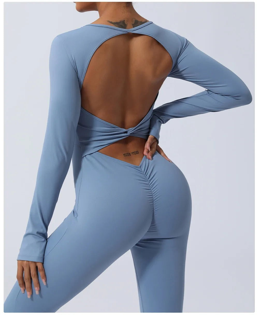 Jumpsuit Gym One-Piece Suit Women