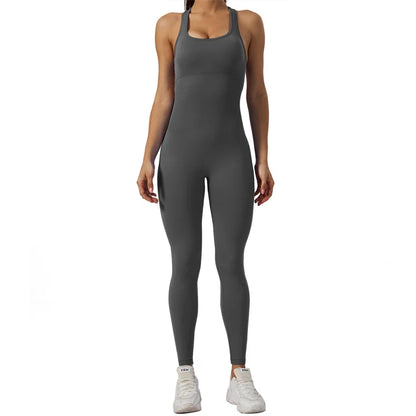 SVEIC Yoga Jumpsuit Fitness