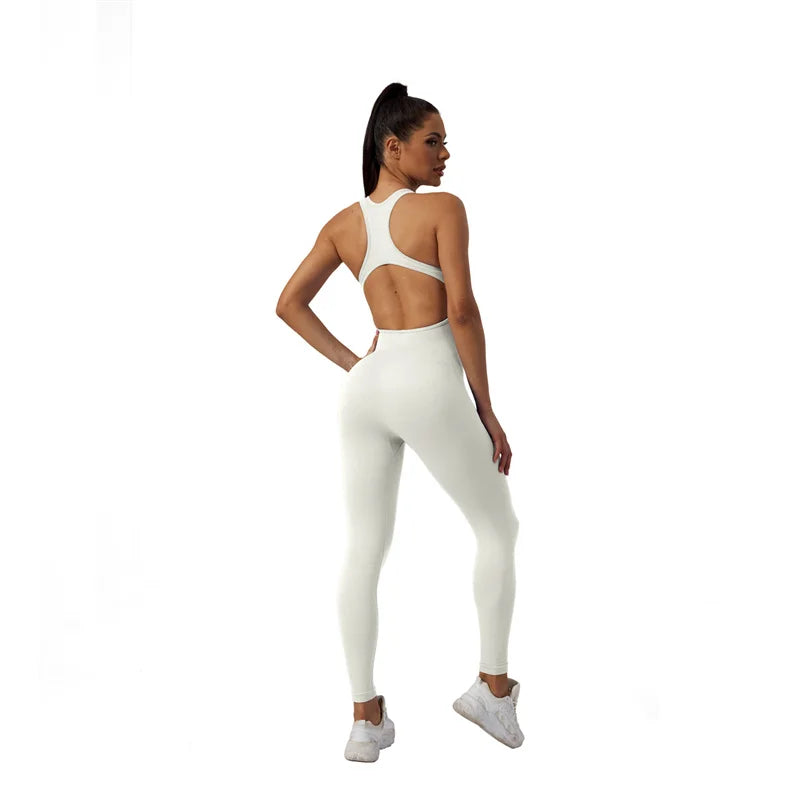 SVEIC Yoga Jumpsuit Fitness