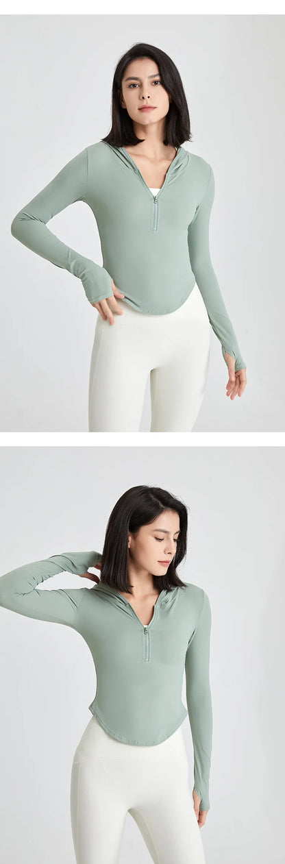 Elasticity Yoga Jacket Slimming