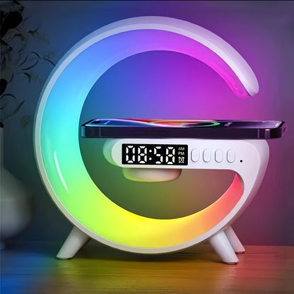 1pc Smart Big G Colorful Speaker Atmosphere Light